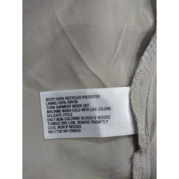 Wild Fable XS Green Floral High-Low Sleeveless Dress With Back Tie Detail. NWT - Picture 5 of 8